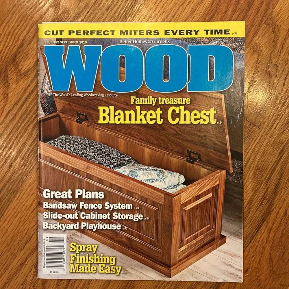 Wood Magazines ( 5 back Issues)